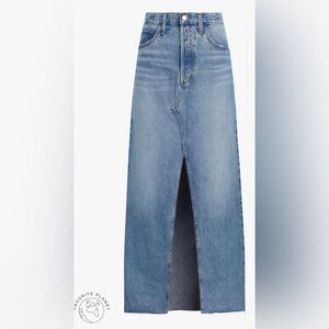 NWOT Favorite Daughter Sunny Maxi Skirt Medium Wash